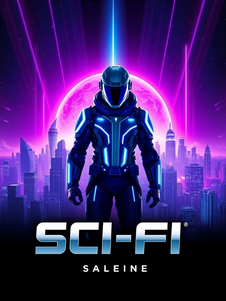 Sci-Fi Movie Poster Style