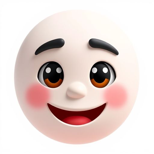 a cartoon face with eyes and eyebrows