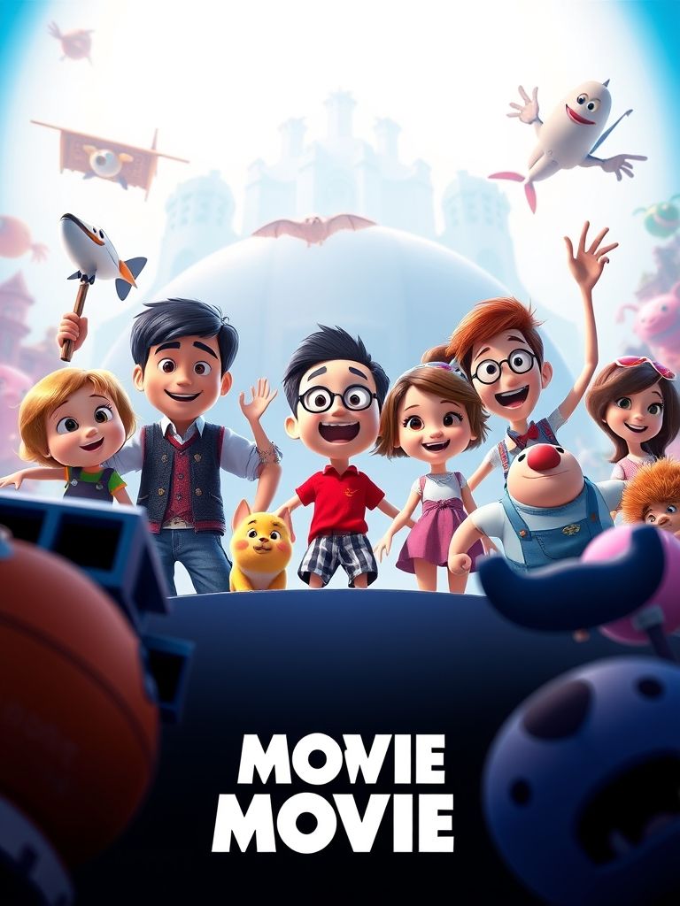 Animated Movie Poster Style