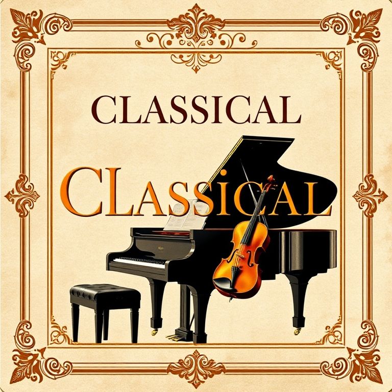 Classical Album Cover Style