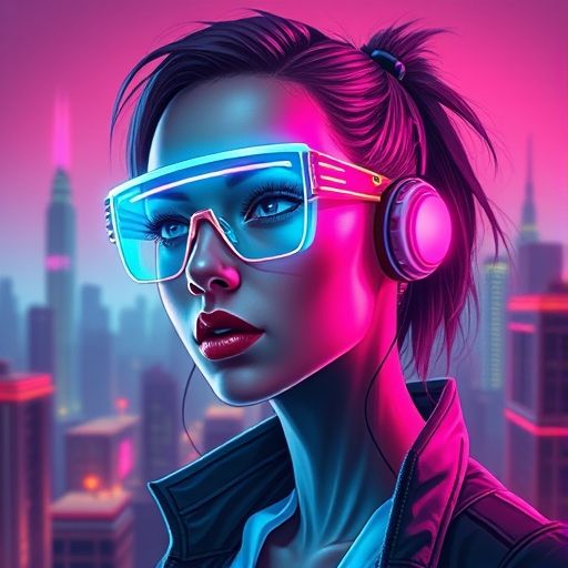 Cyberpunk Avatar Style
