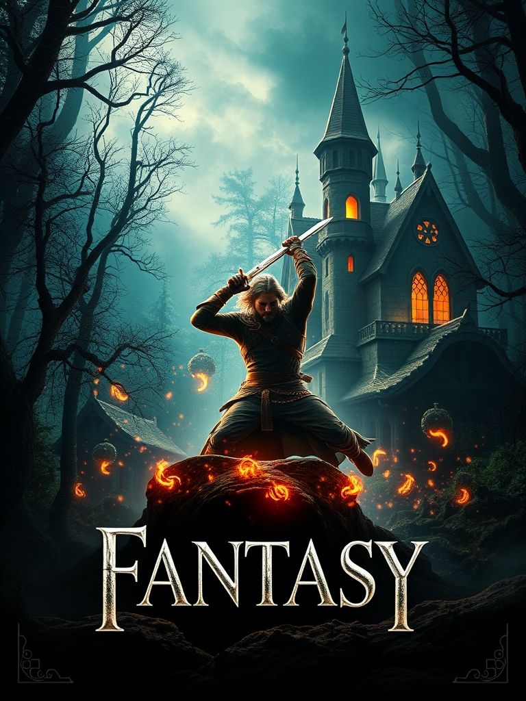 Fantasy Movie Poster Style