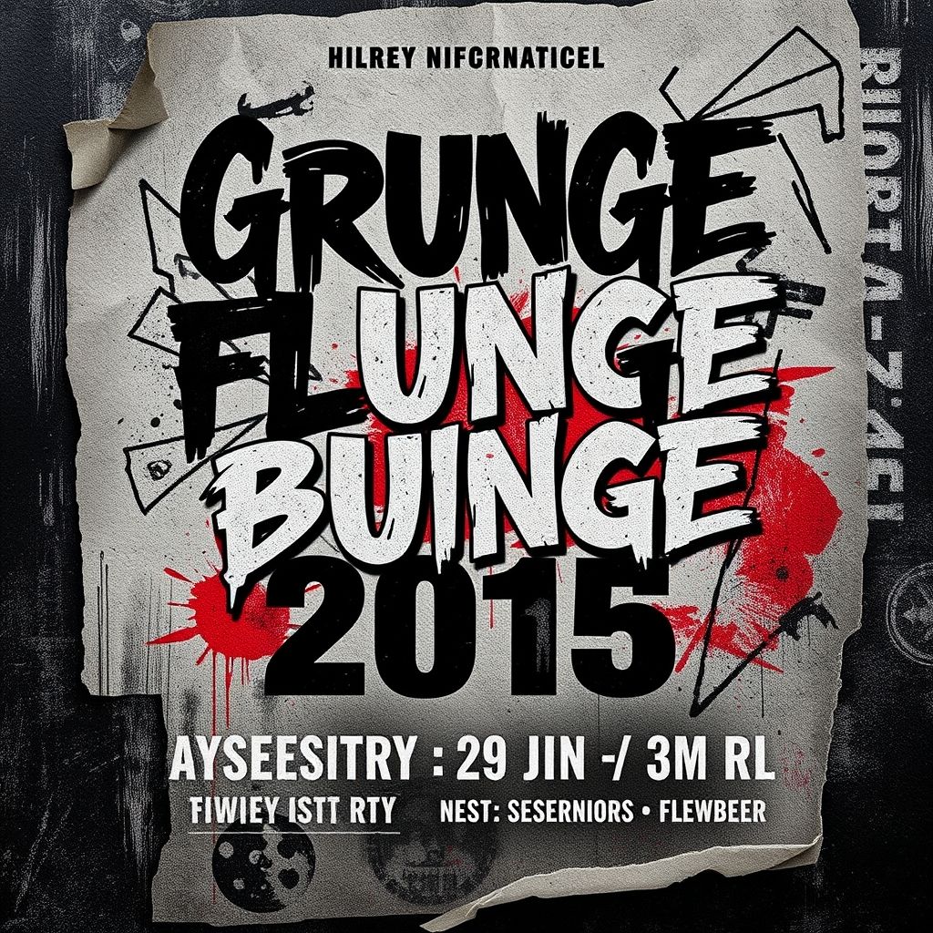 Grunge Flyer Style
