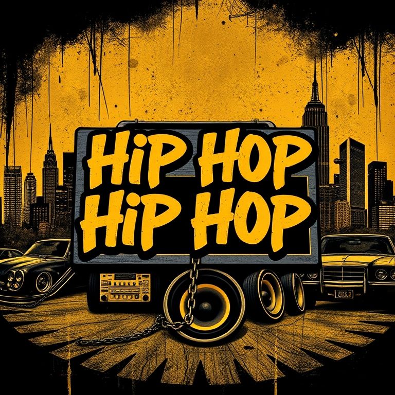 Hip-Hop Album Cover Style