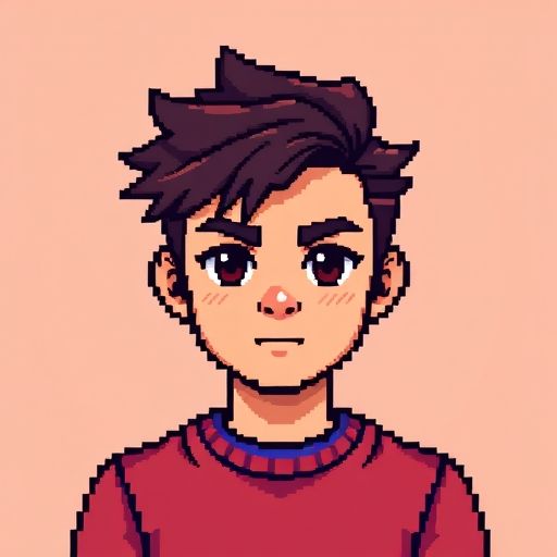 Pixel Art Avatar Style