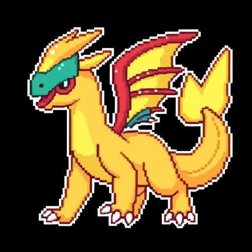 Pixel Art Pokemon Style