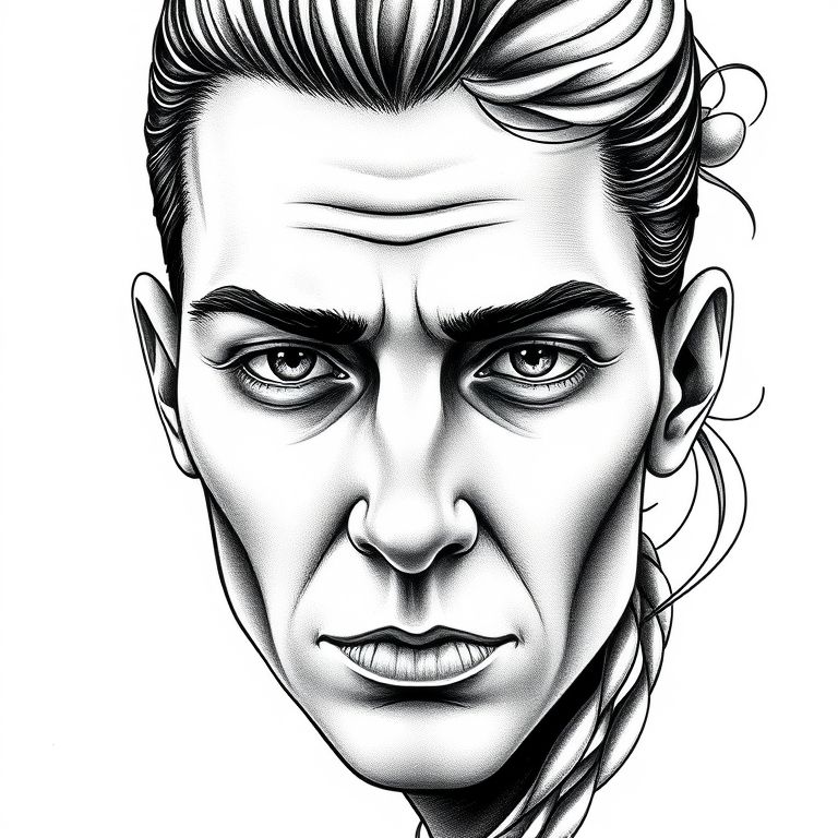 Realistic Tattoo Style