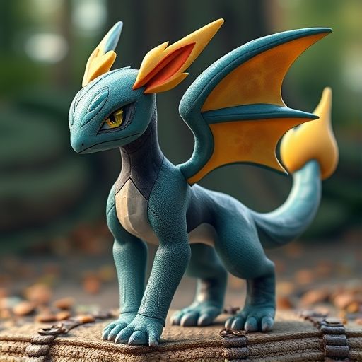 Realistic pokemon Style