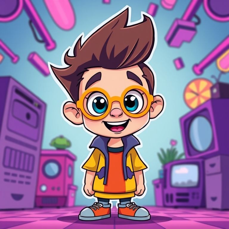 Retro Toon Style