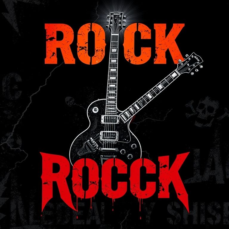 Rock Album cover Style