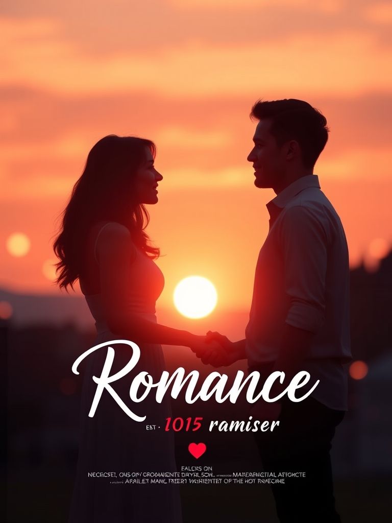 Romance Movie Poster Style