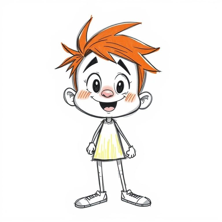 Sketch Cartoon Style