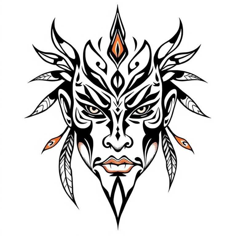 Tribal Tattoo Style